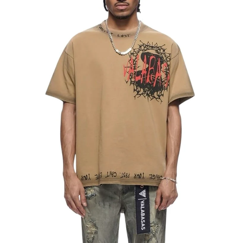 Valabasas Escape Tee (Khaki) VLBS-VT1-1088