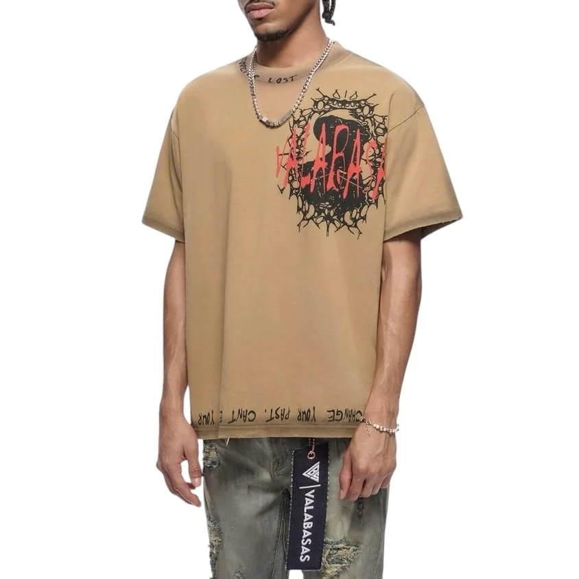 Valabasas Escape Tee (Khaki) VLBS-VT1-1088 - Image 3