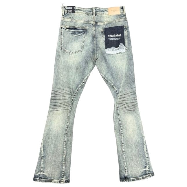 Valabasas Fax Stacked Denim (Light Blue Wash) VLBS-VJ3-1004 - Image 10