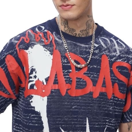 Valabasas Freedom Tee (Navy Blue) VLBS-VT1-1104 - Image 5