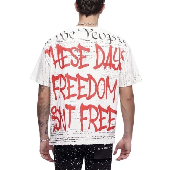 Valabasas Freedom Tee (White) VLBS-VT1-1104 - Image 4