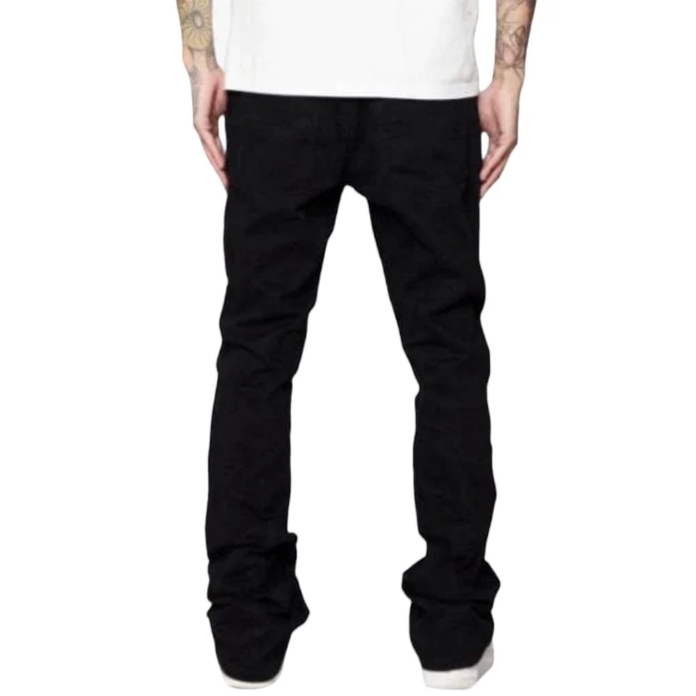 Valabasas "Frith" Stacked Denim (Black) VLBS6030 - Image 10