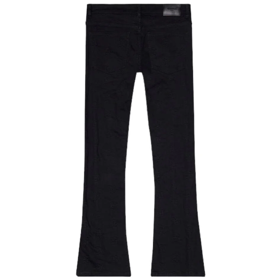 Valabasas "Frith" Stacked Denim (Black) VLBS6030 - Image 2