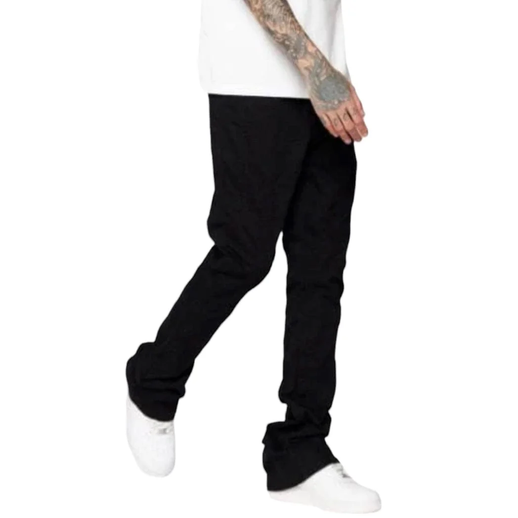 Valabasas "Frith" Stacked Denim (Black) VLBS6030 - Image 8