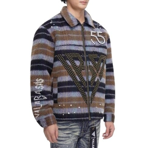 Valabasas Garland Woven Jacket (Brown) VLBS-VJK1-1050 - Image 2