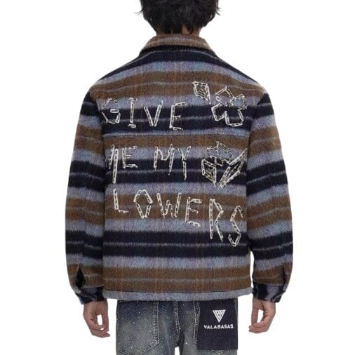 Valabasas Garland Woven Jacket (Brown) VLBS-VJK1-1050 - Image 4