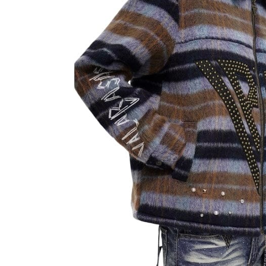 Valabasas Garland Woven Jacket (Brown) VLBS-VJK1-1050 - Image 5