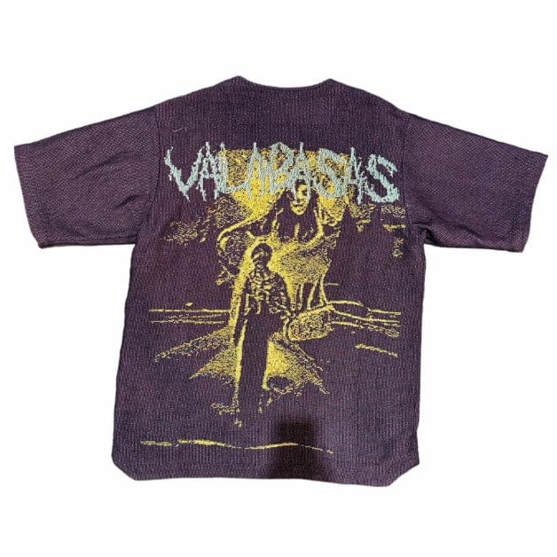 Valabasas Ghost Hand Tapestry Shirt (Purple) VLBS022302 - Image 6