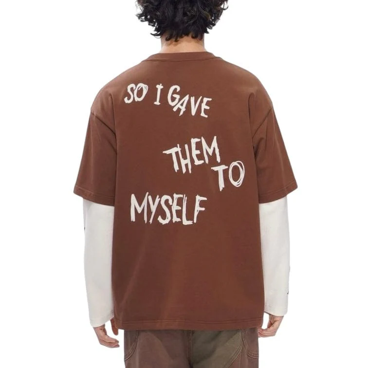 Valabasas Inheritance Layered Tee (Brown) VLBS-VSL1-1017 - Image 3