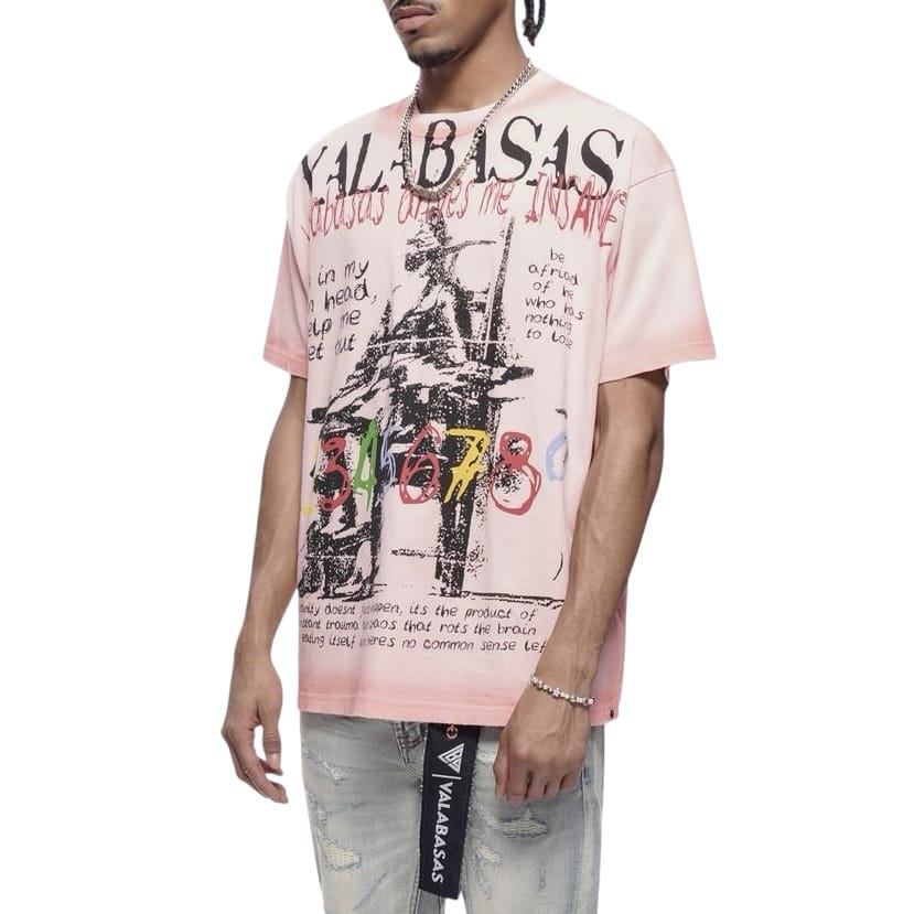 Valabasas Insane Tee (Pink) VLBS-VT1-1085 - Image 3