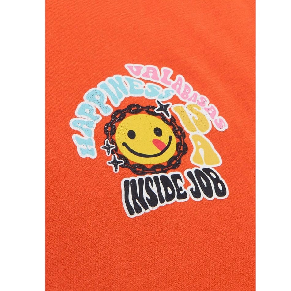 Valabasas "Inside Job" Tee (Vintage Flame Orange) VLBS9015 - Image 3