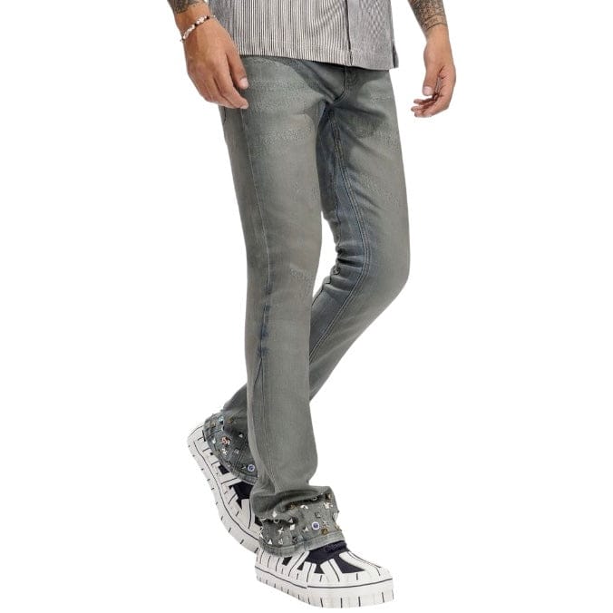 Valabasas Ion Stacked Denim (Dark Dirty Blue Waxed) VLBS-VJ3-1058 - Image 2