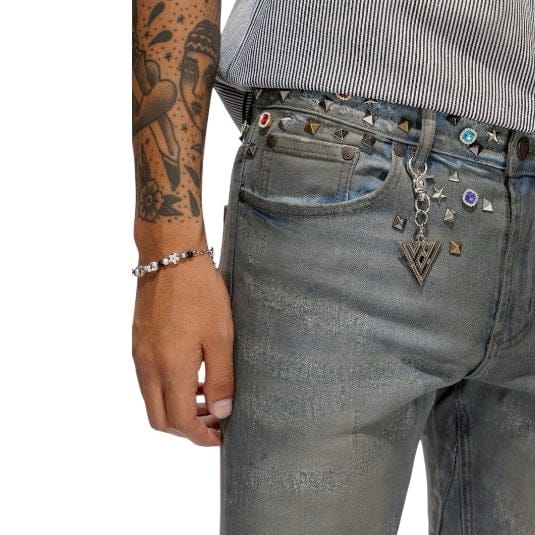 Valabasas Ion Stacked Denim (Dark Dirty Blue Waxed) VLBS-VJ3-1058 - Image 5