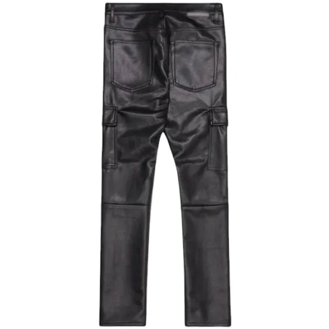 Valabasas Citing Skinny Leather Pants (Jet Black) VLBS-VJ2-1017 - Image 2