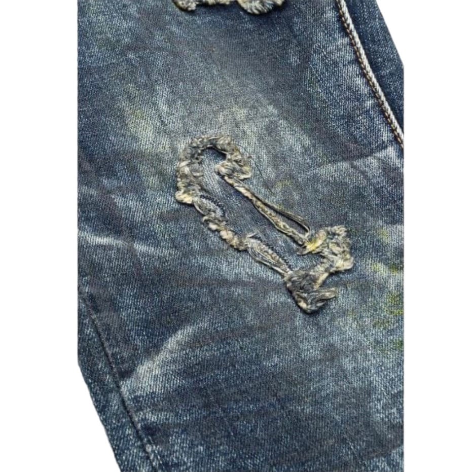 Valabasas "Loomis" Denim Stacked Jean (Blue Wash) VLBS3897 - Image 3