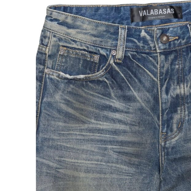 Valabasas Mr. Baggy Denim (Dirty Vintage Blue) VLBS-VJ7-1027 - Image 7