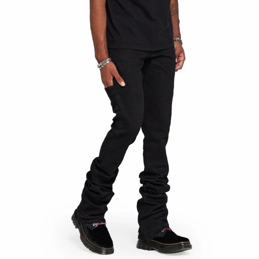 Valabasas Mr. Extendo Super Stacked Denim (Black) VLBS2354 - Image 3