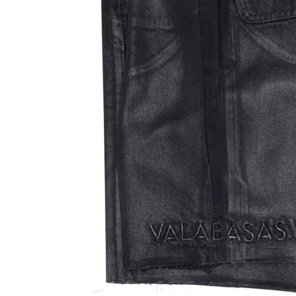Valabasas Mr. Shorts Jorts (Black Wash Waxed) VLBS-VSH2-1004 - Image 4