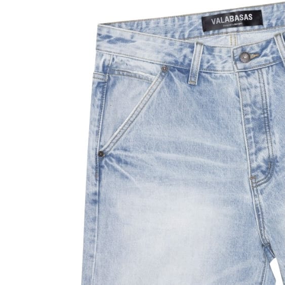 Valabasas Mr. Shorts Jorts (Light Wash) VLBS-VSH2-1004 - Image 5