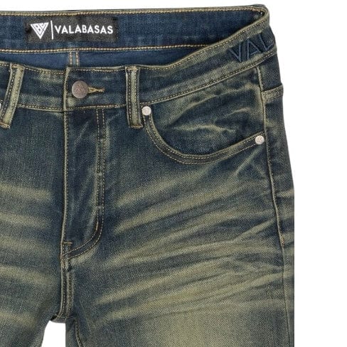 Valabasas Mr.Slim 4 Way Stretch Slim Fit Jean (Dark Vintage) VLBS-VJ1-1004 - Image 3