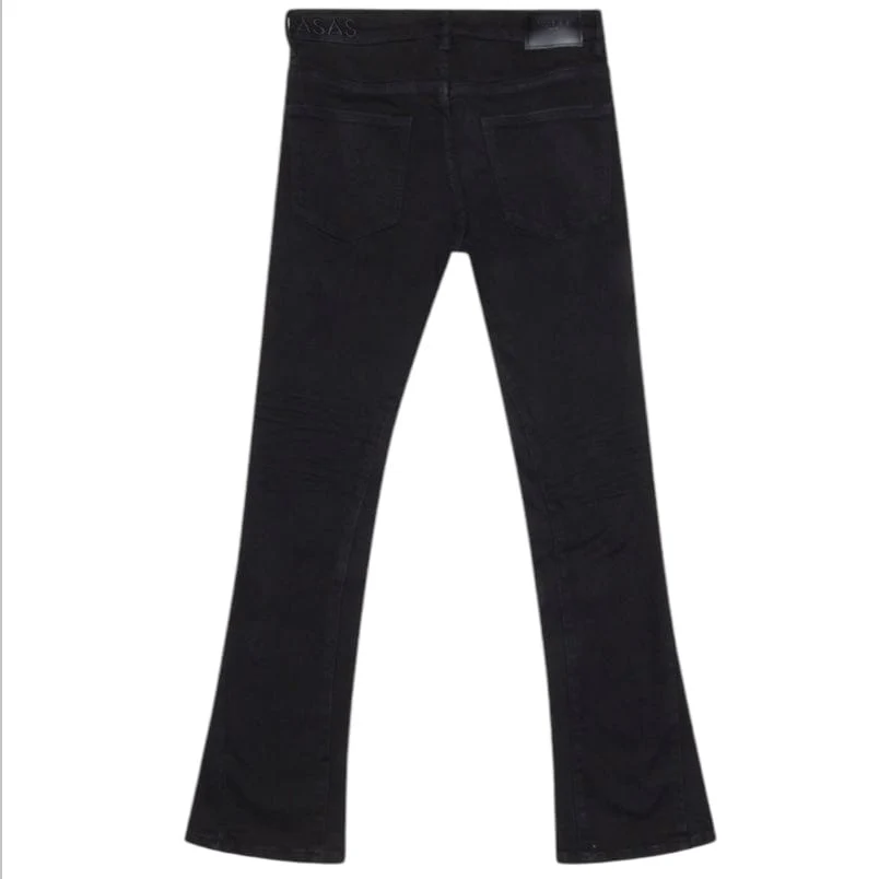 Valabasas Mr. Stacked Denim (Black) VLBS-VJ3-1005 - Image 3