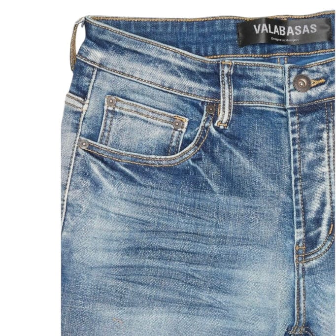 Valabasas Mr. Stacked Denim (Medium Wash) VLBS-VJ3-1005 - Image 4