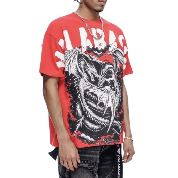 Valabasas Nightforge Tee (Red) VLBS-VT1-1097 - Image 3