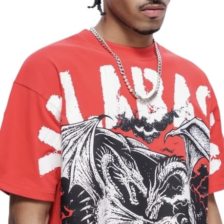 Valabasas Nightforge Tee (Red) VLBS-VT1-1097 - Image 6