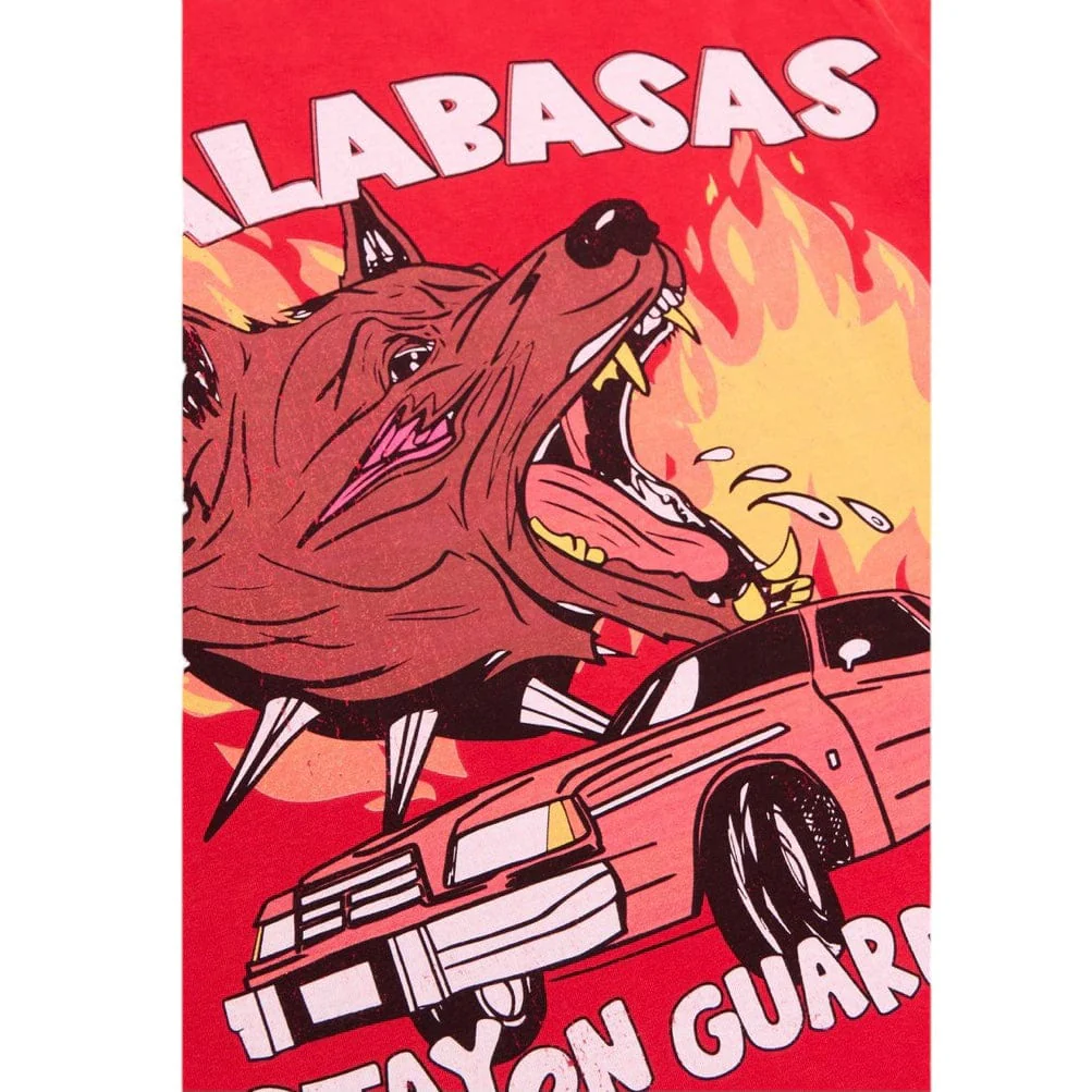 Valabasas "On Guard" Tee (Vintage Red) VLBS9025 - Image 3