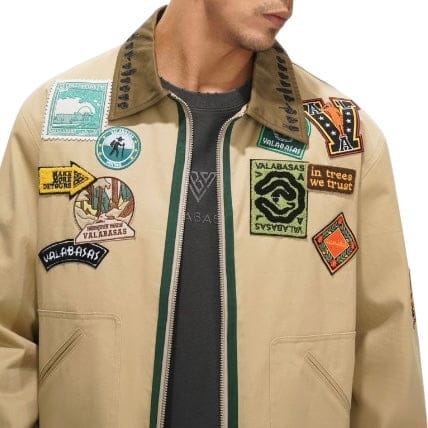Valabasas Patrol Jacket (Tan) VLBS-VJK1-1067 - Image 5