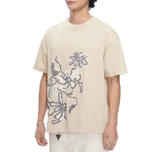 Valabasas Plucked Tee (Cloud Cream) VLBS-VT1-1054 - Image 3