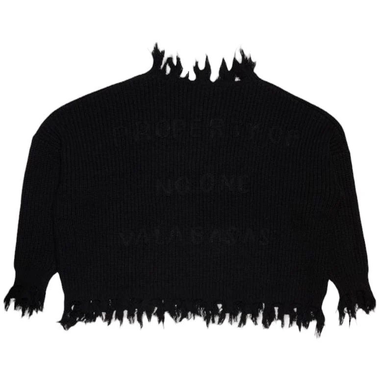 Valabasas "Property" Sweater (Black) VLBS-VCN2-1006 - Image 2