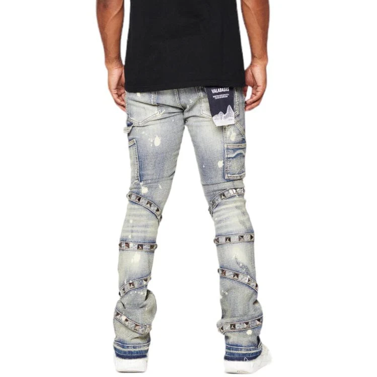 Valabasas Pyrgos Denim Jean (Blue Wash) VLBS5743 - Image 4