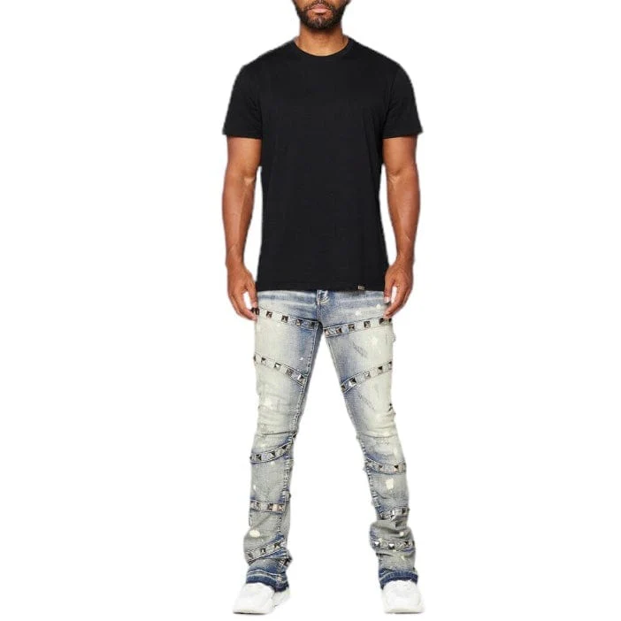 Valabasas Pyrgos Denim Jean (Blue Wash) VLBS5743 - Image 5