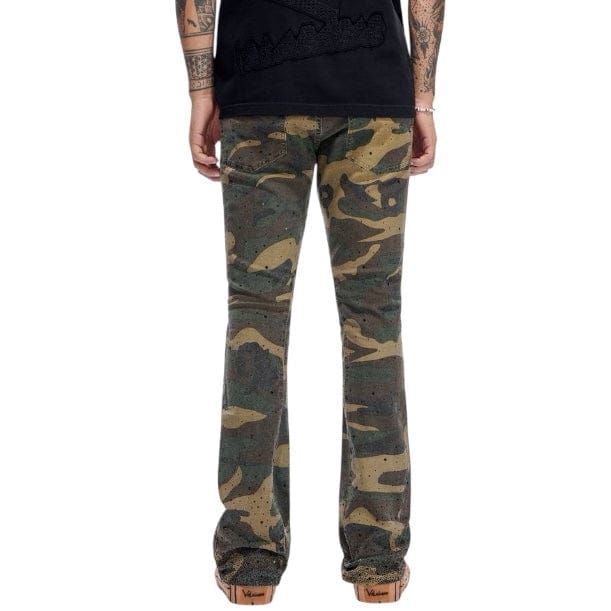 Valabasas Recon Stacked Jeans (Foilage Green) VLBS-VJ3-1059 - Image 5