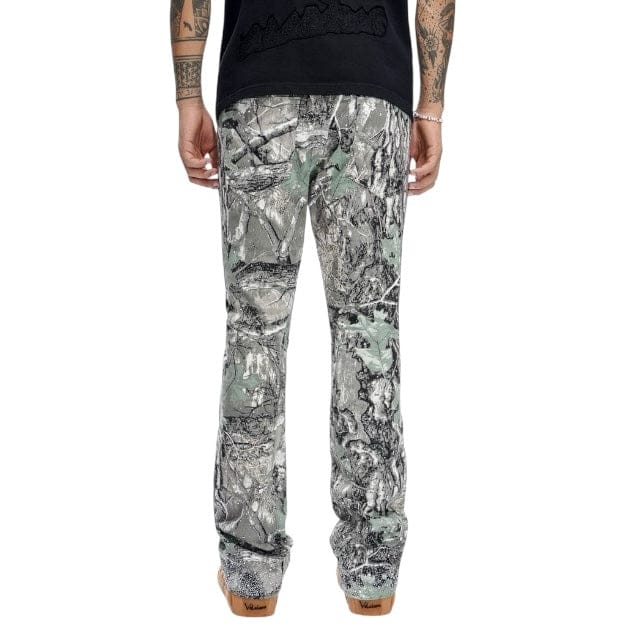 Valabasas Recon Stacked Jeans (Grey Forest) VLBS-VJ3-1059 - Image 5