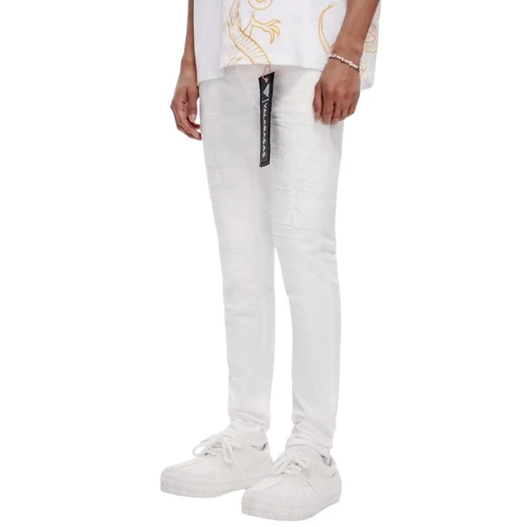 Valabasas Repair Skinny Jean (White) VLBS-VJ2-1047 - Image 4