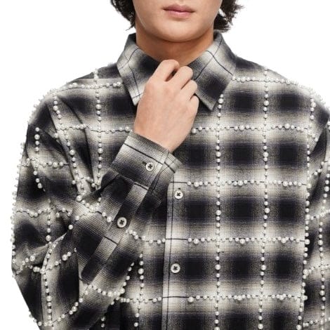 Valabasas Routine Button Down Shirt (Black) VLBS-VBD2-1012 - Image 3