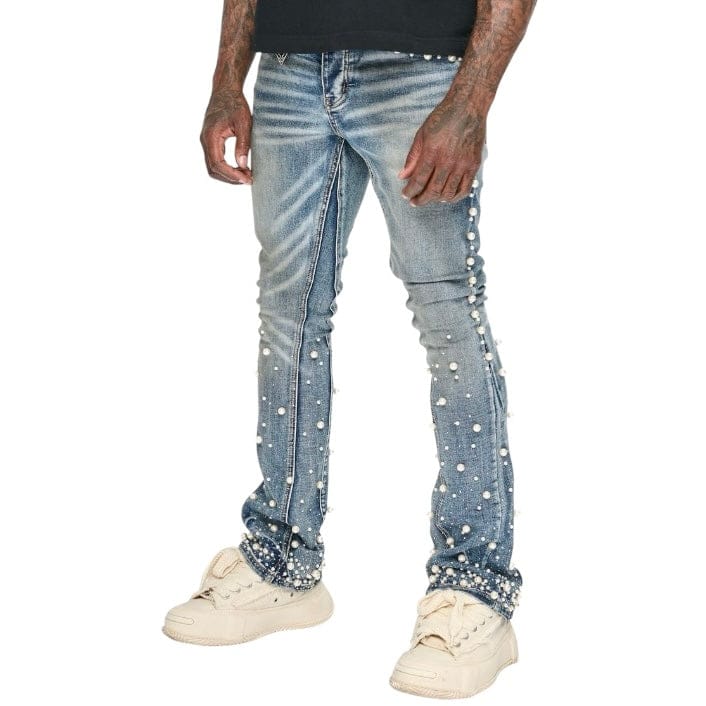 Valabasas Sheam Stacked Denim (Dirty Wash) VLBS-VJ3-1023 - Image 3