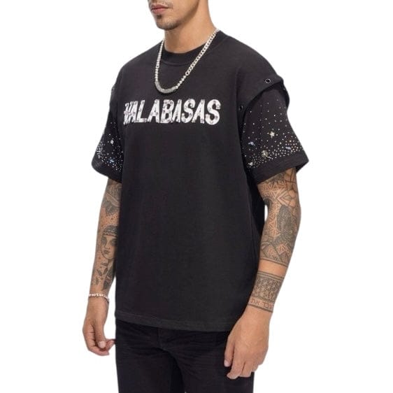 Valabasas Shift Tee (Black) VLBS-VT1-1049 - Image 2