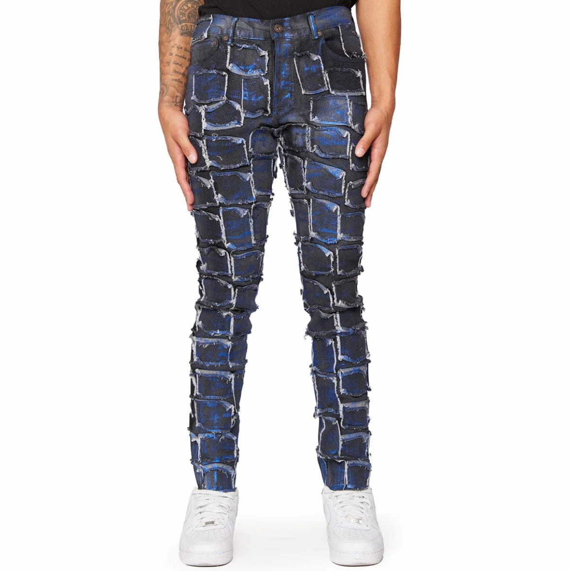 Valabasas Skinny Future Jeans (Royal Waxed) VLBS2237