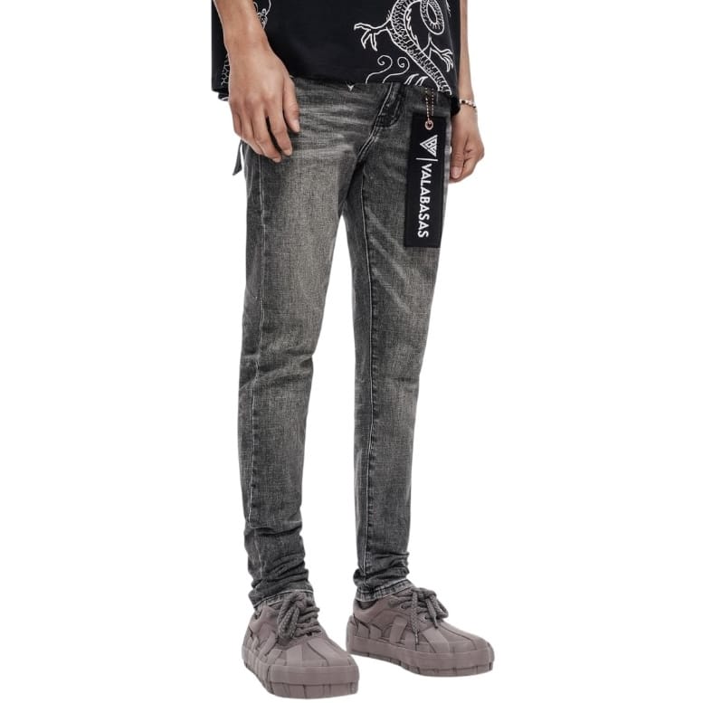 Valabasas Sledge Skinny Jean (Grey) VLBSSK005 - Image 3