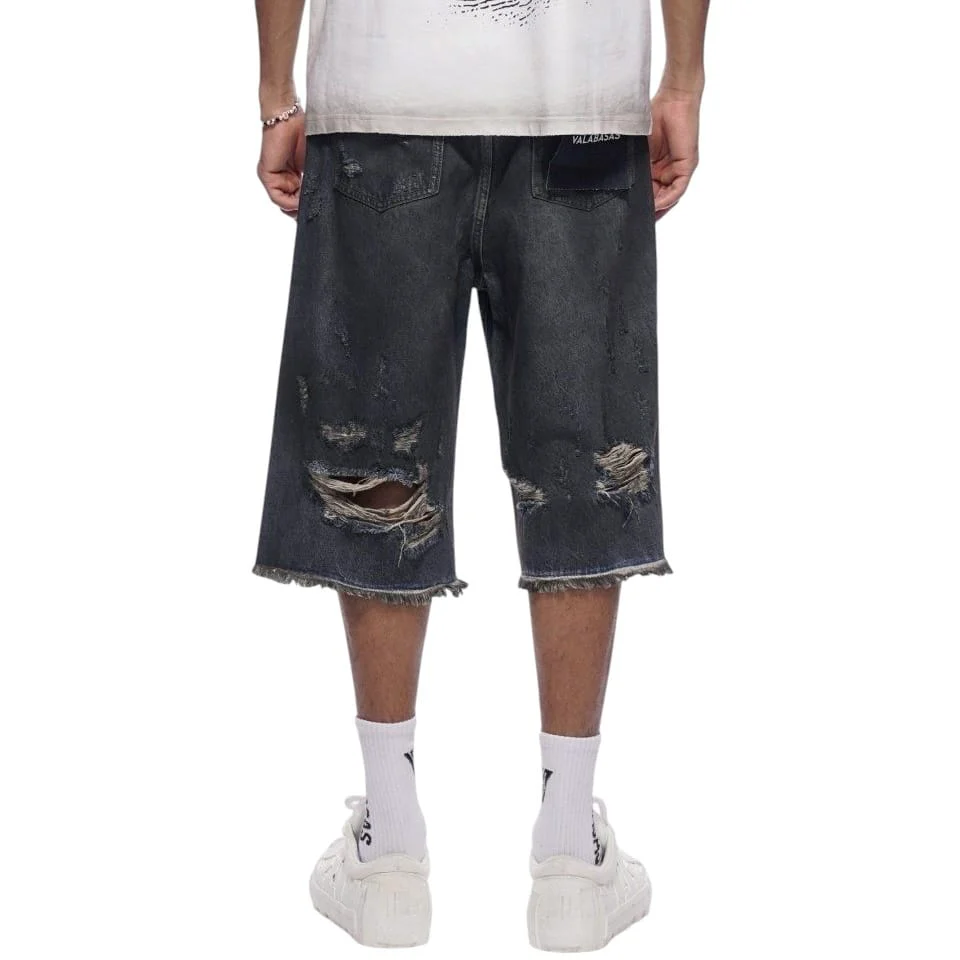 Valabasas Snapped Jorts (Dark Dirty Blue) VLBS-VSH1-1002 - Image 5