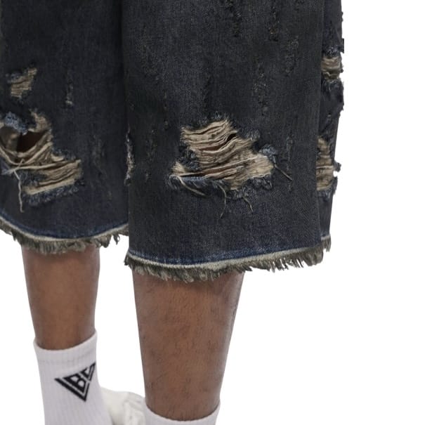 Valabasas Snapped Jorts (Dark Dirty Blue) VLBS-VSH1-1002 - Image 7