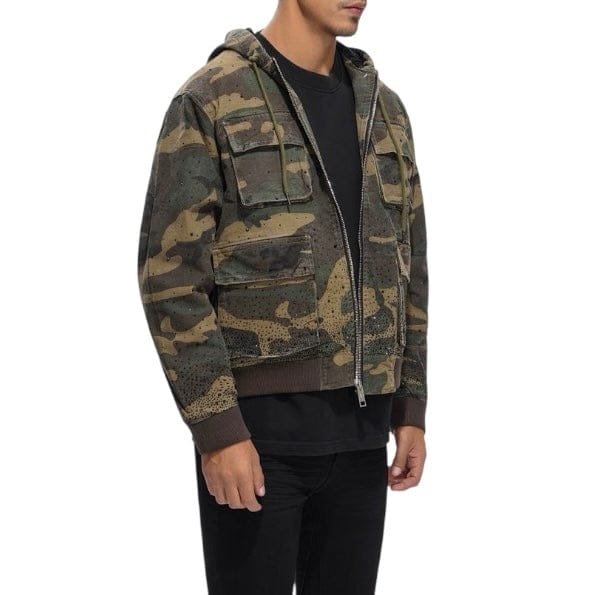 Valabasas Stalker Men's Jacket (Foilage Green) VLBS-VJK1-1038 - Image 2