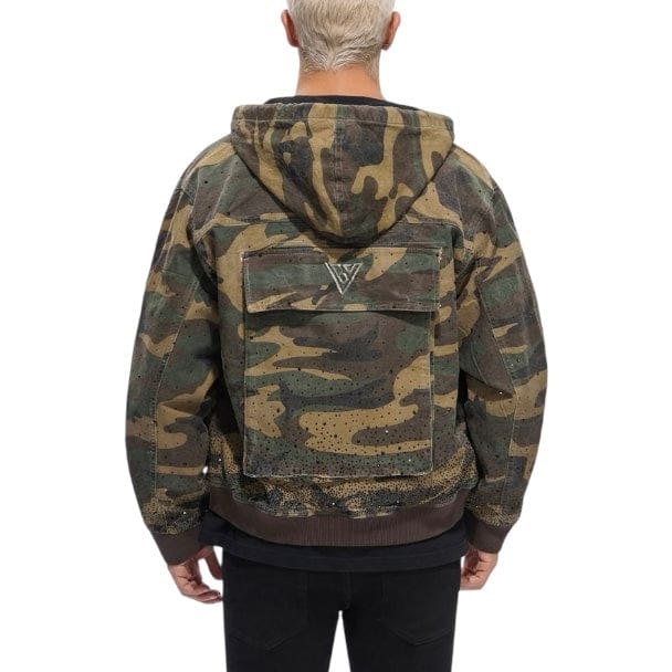 Valabasas Stalker Men's Jacket (Foilage Green) VLBS-VJK1-1038 - Image 4