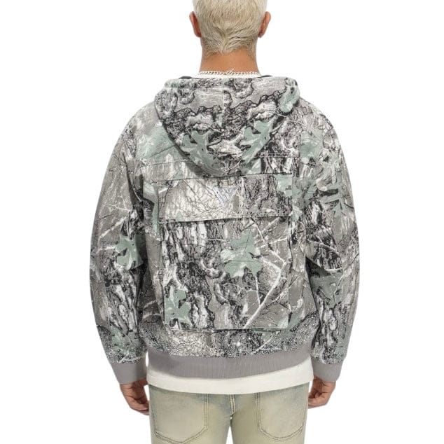 Valabasas Stalker Men's Jacket (Grey Forest) VLBS-VJK1-1038 - Image 4