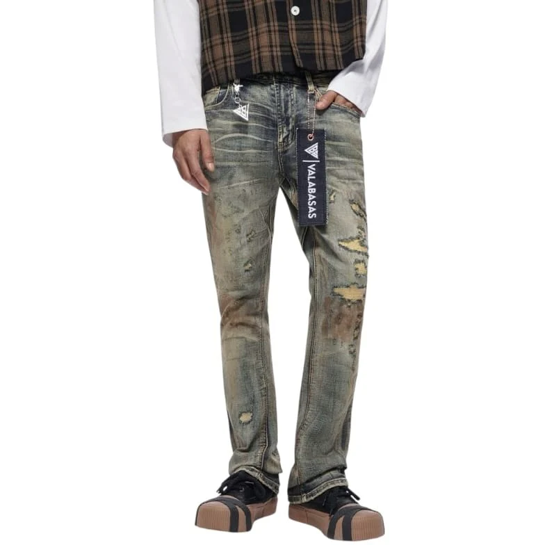 Valabasas Static Stacked Denim Jean (Vintage Wash) VLBS-VJ3-1083 - Image 2