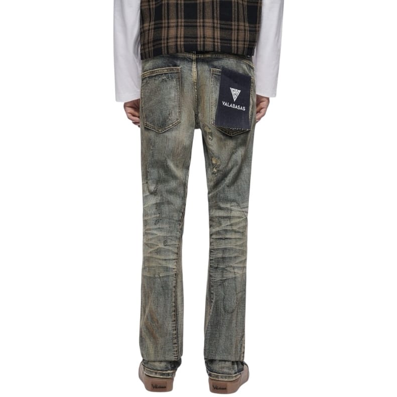 Valabasas Static Stacked Denim Jean (Vintage Wash) VLBS-VJ3-1083 - Image 6