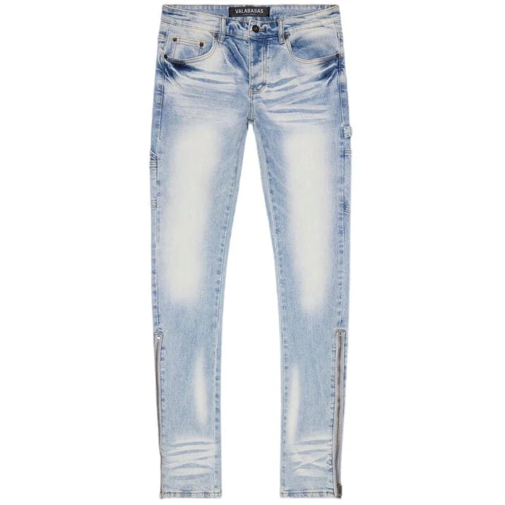 Valabasas Streamline Stacked Flare Jean (Light Blue Wash) VLBS5046 - Image 3